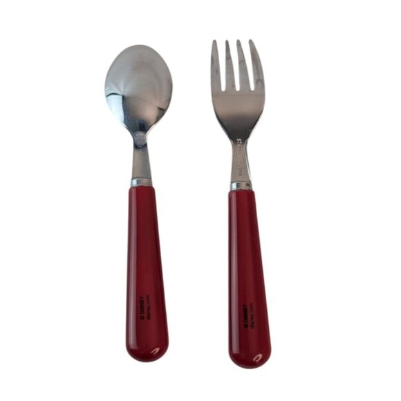 Pottery Barn Kids Mickey Mouse Christmas Dinnerware Plate Bowl Cup Fork Spoon - Picture 10 of 15